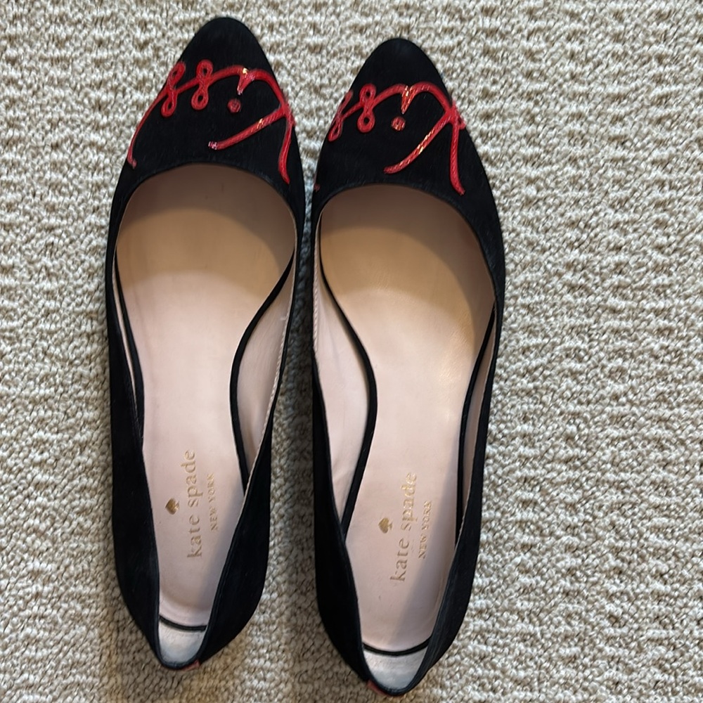 Kate Spade Emmie Kiss Kiss Flats - Picture 7 of 11